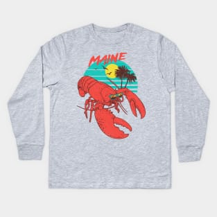 Maine Kids Long Sleeve T-Shirt